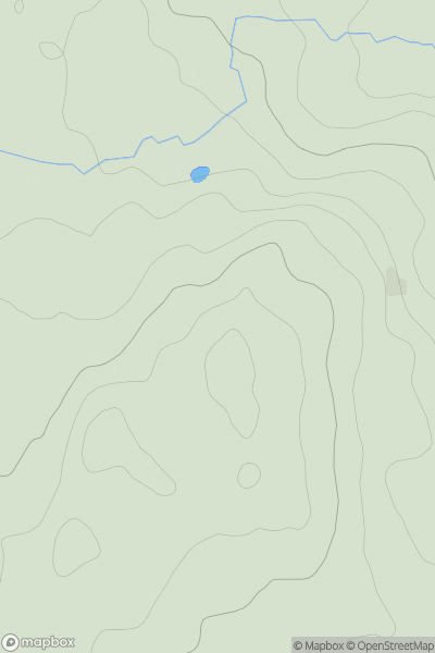 Thumbnail image for Tappoch [Central Scotland from Dumbarton to Montrose] showing contour plot for surrounding peak